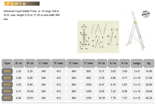 Forte - Merdevine - 3x14